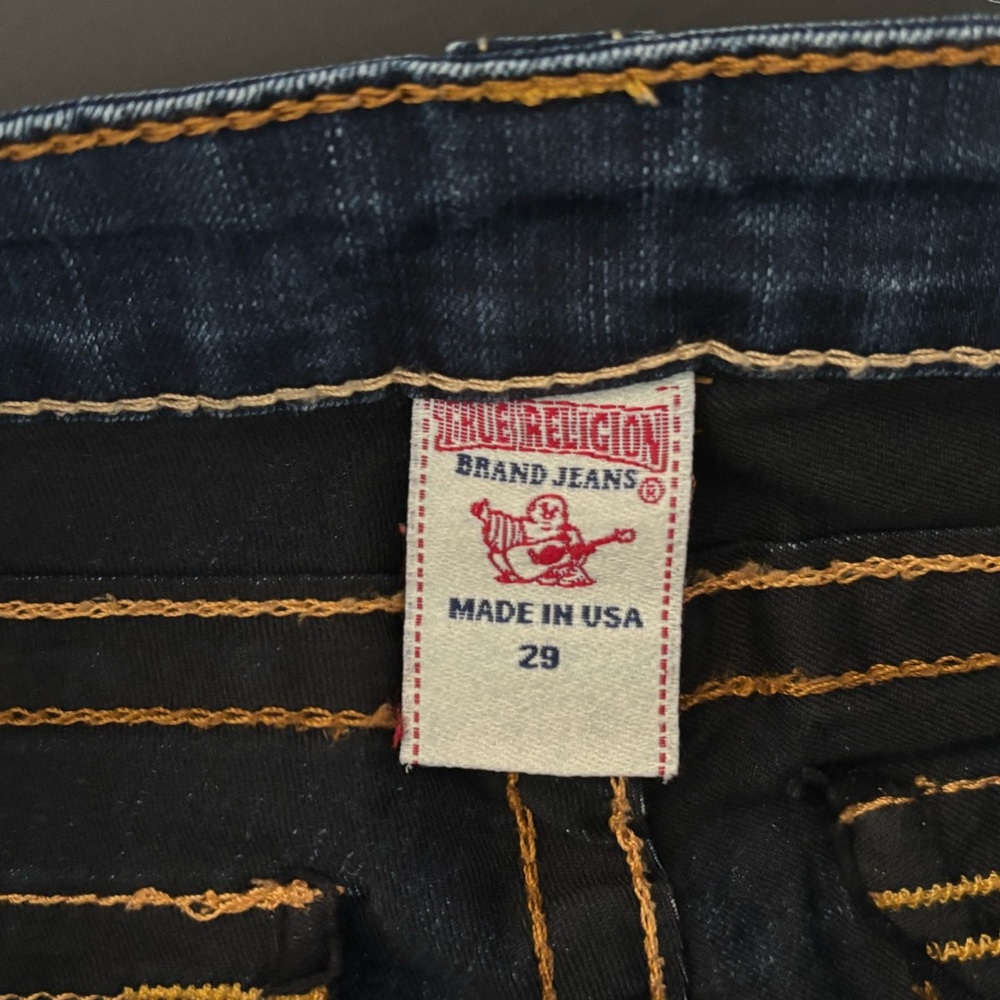 True Religion Dark Blue Jeans - Picture 2 of 7